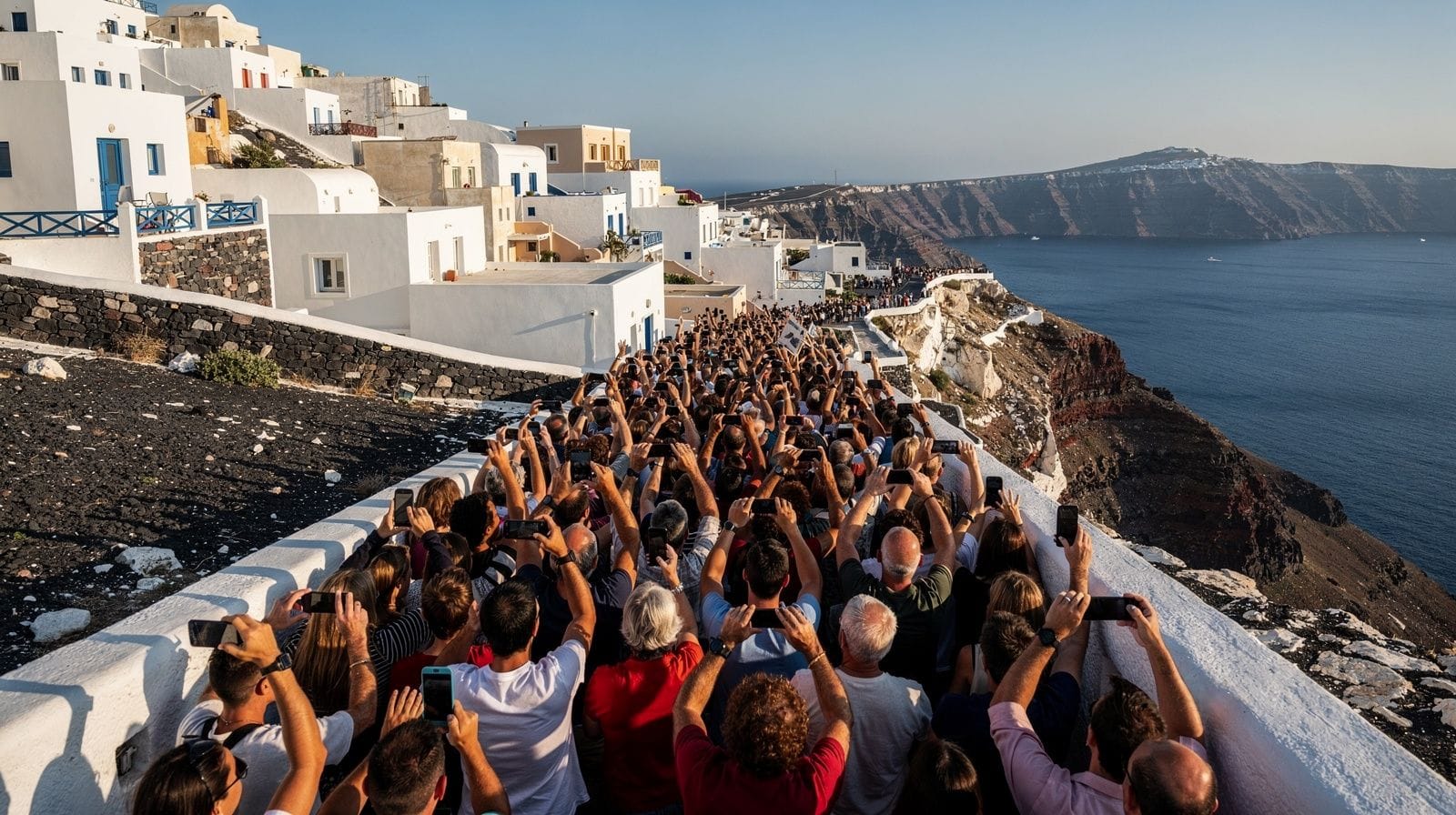 Ocho Mil al Día: Lo Que Realmente Limita el Tope de Cruceros de Santorini