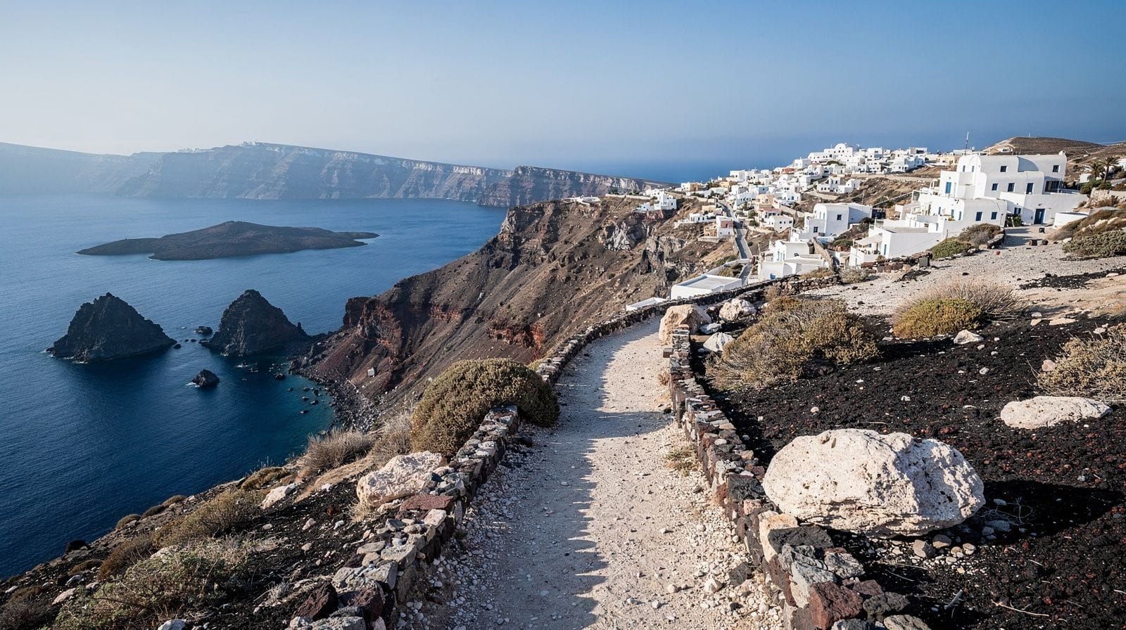 Le sentier de la caldeira, de Fira à Oia