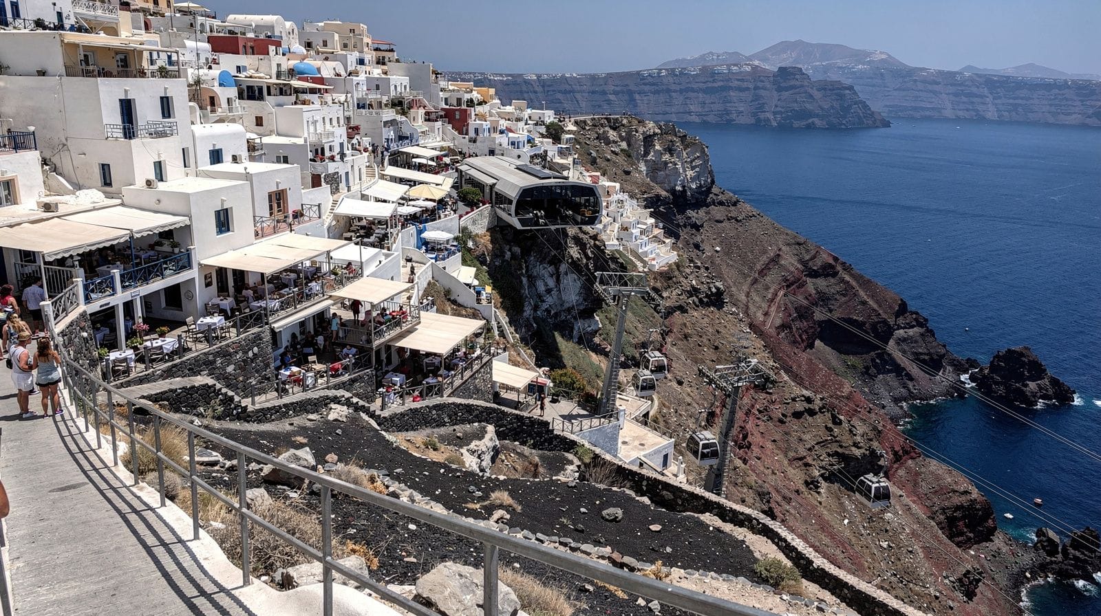Fira, Santorini: The Capital on the Caldera