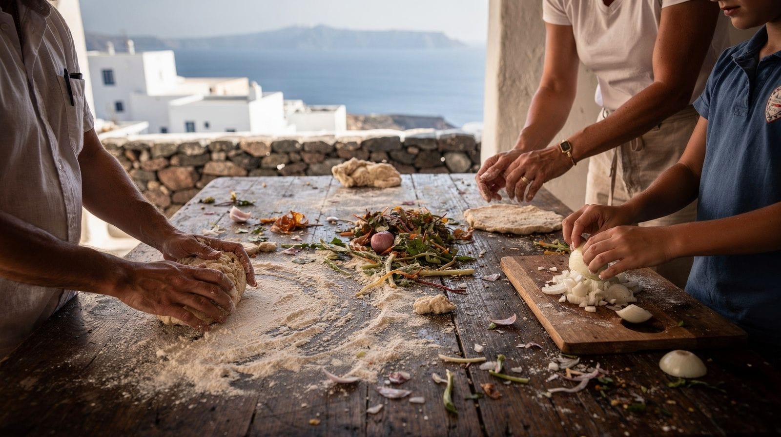 Cours de cuisine à Santorin : ce qu'il faut savoir avant de réserver