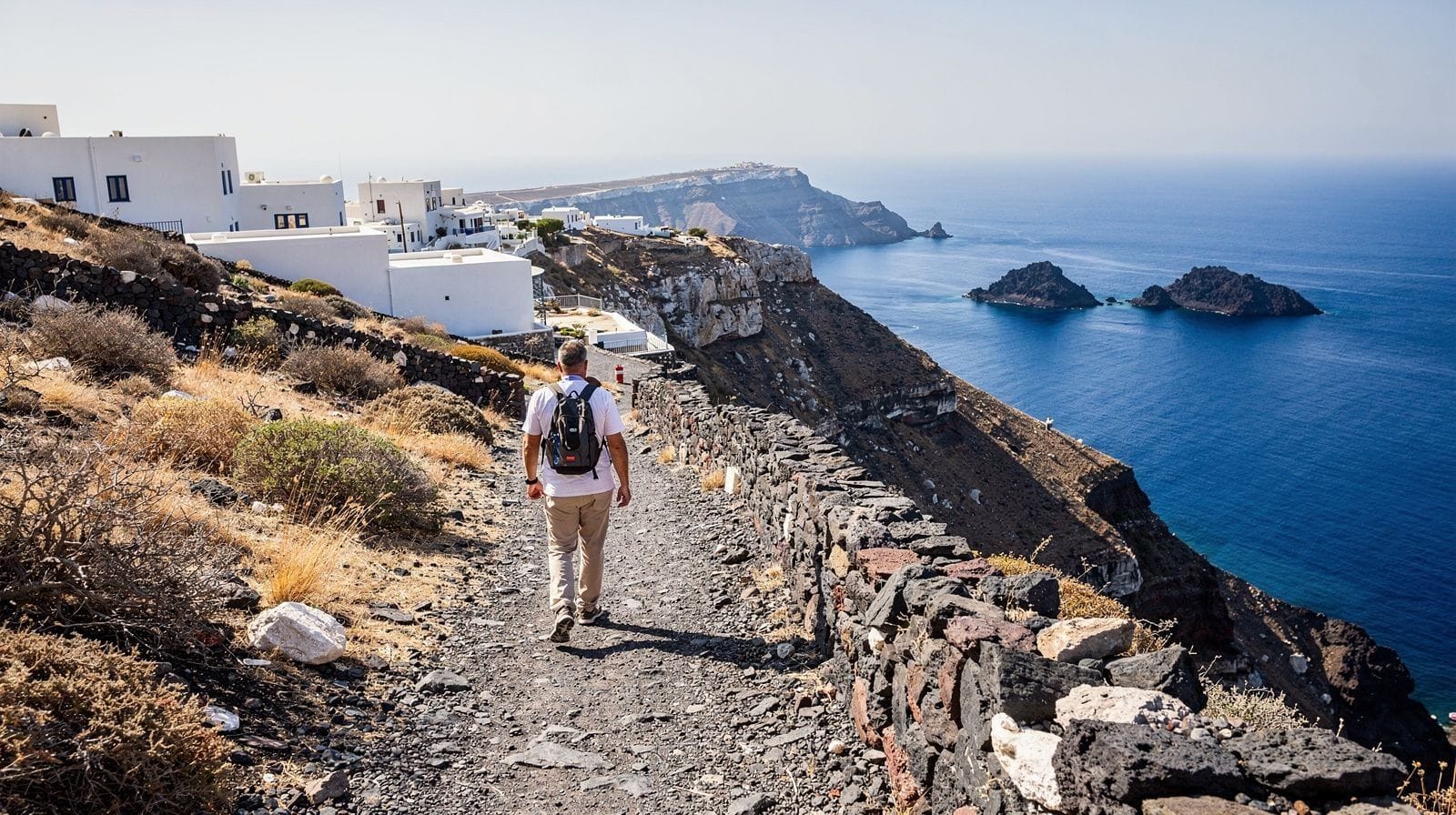 Profitis Ilias and Mesa Vouno: Santorini's High Route