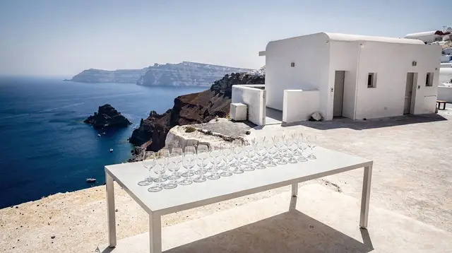 Visiting Santo Wines: Santorini's Caldera-View Winery