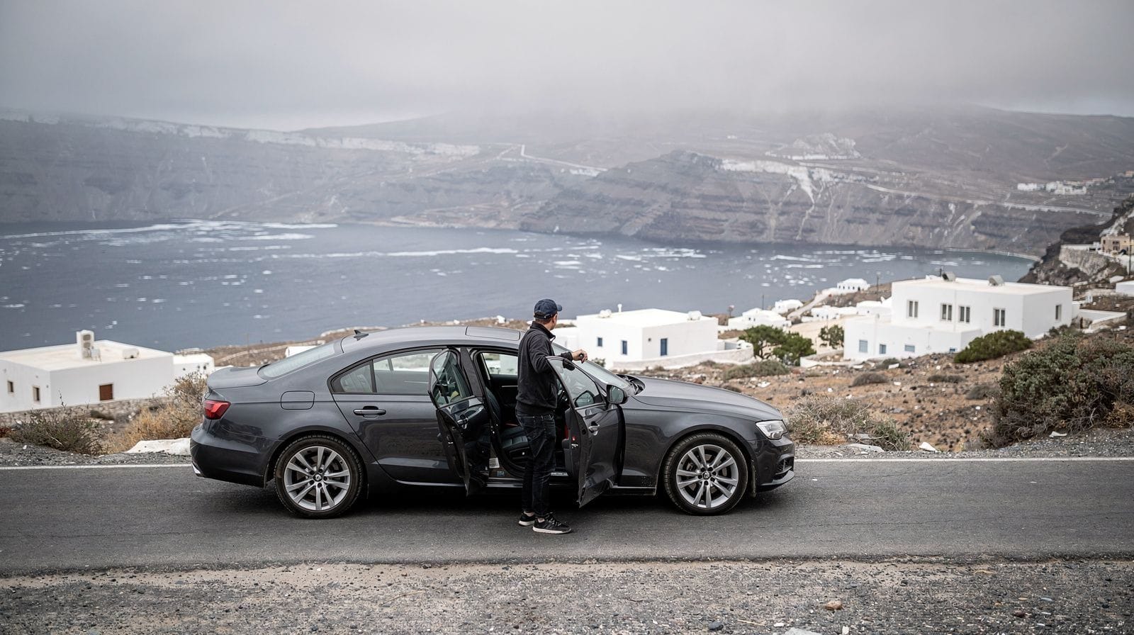 Taxis et transferts à Santorin