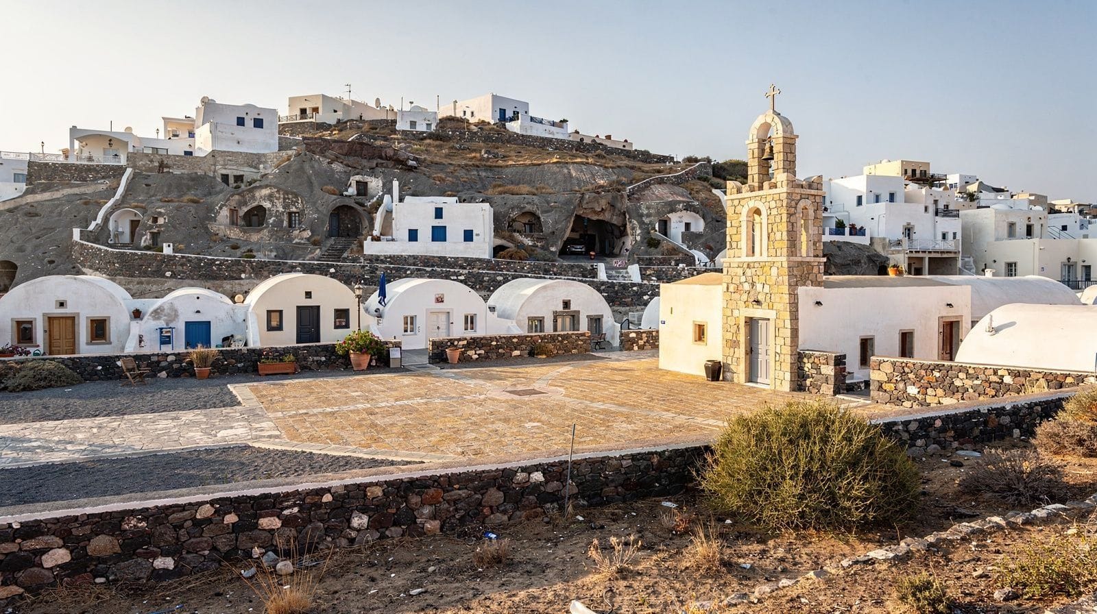 Comparatif des villages de Santorin