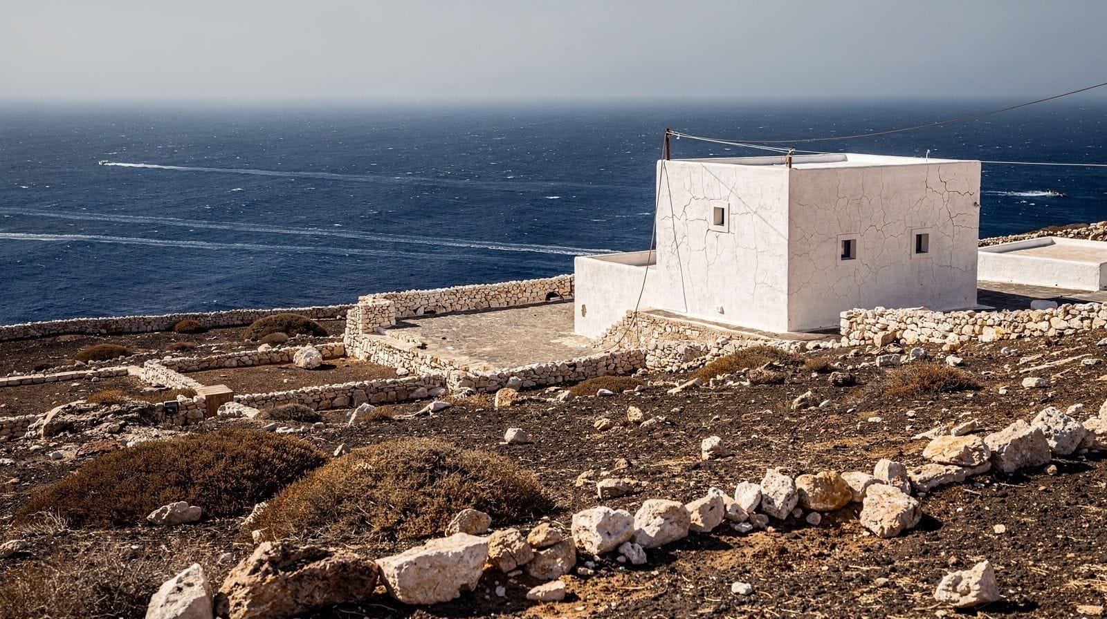 Le vent meltemi à Santorin, expliqué