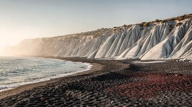 Vlychada Beach: Santorini's Sculpted, Lunar Coastline